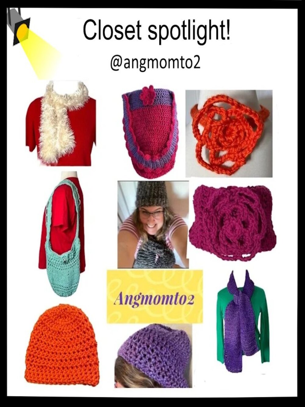 Check out @angmomto2 Closet for Hand Crafted Crochet Items and Much More